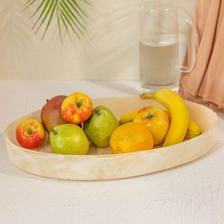 Resin Oval Bowl
