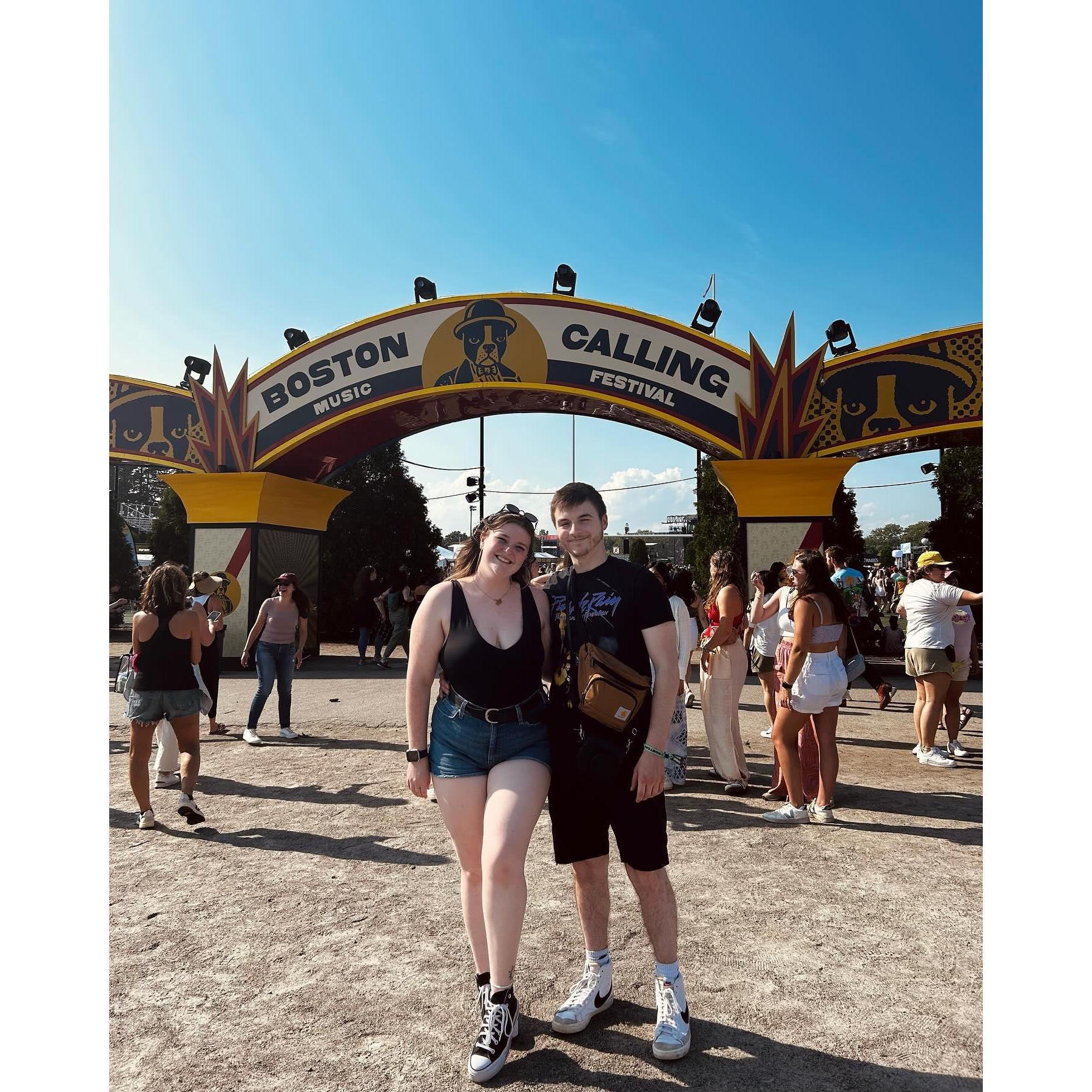 Boston Calling! Best musical festival experiencec!