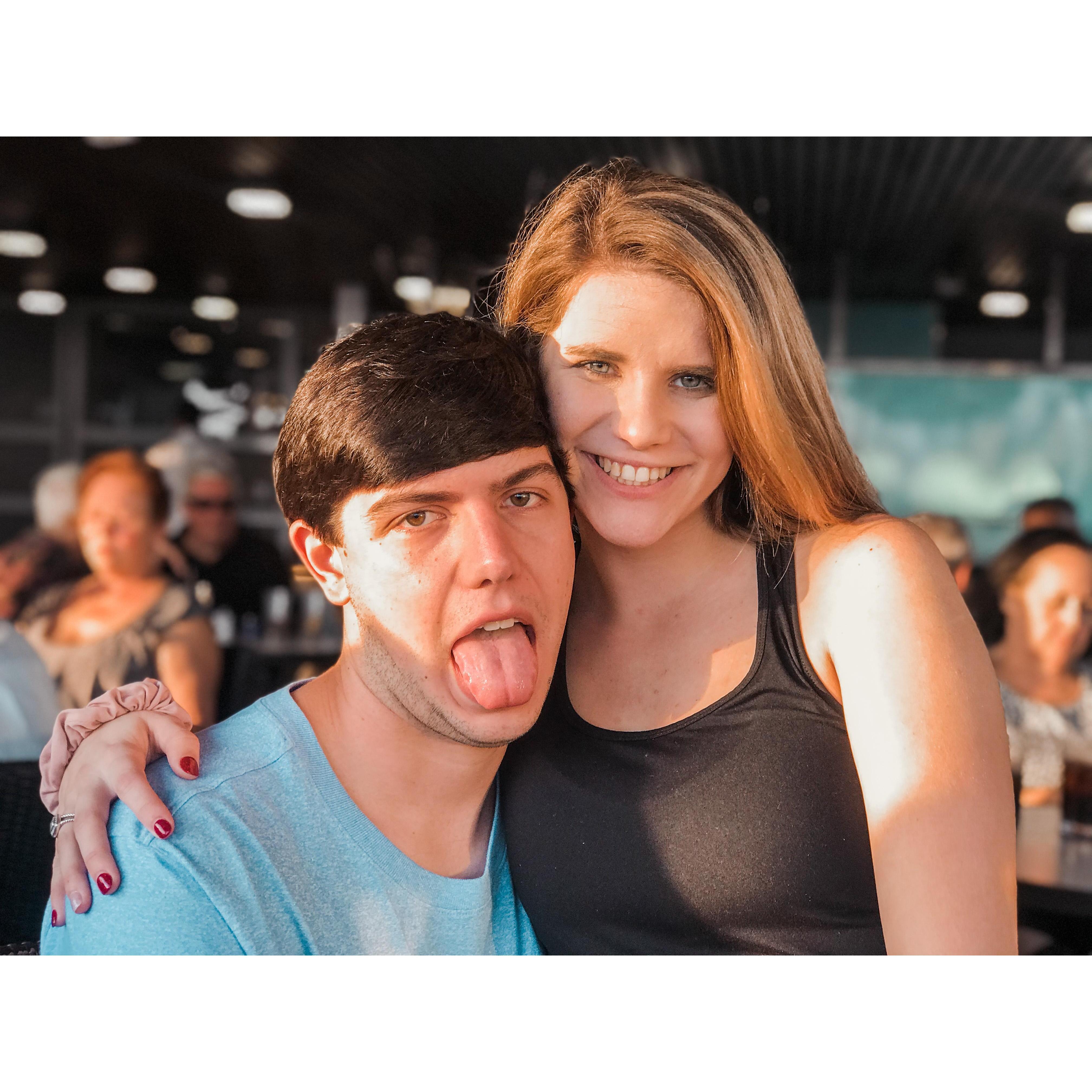 On a cruise in 2019!