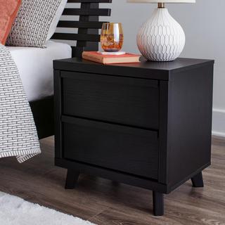 Danziar 2-Drawer Charging Nightstand