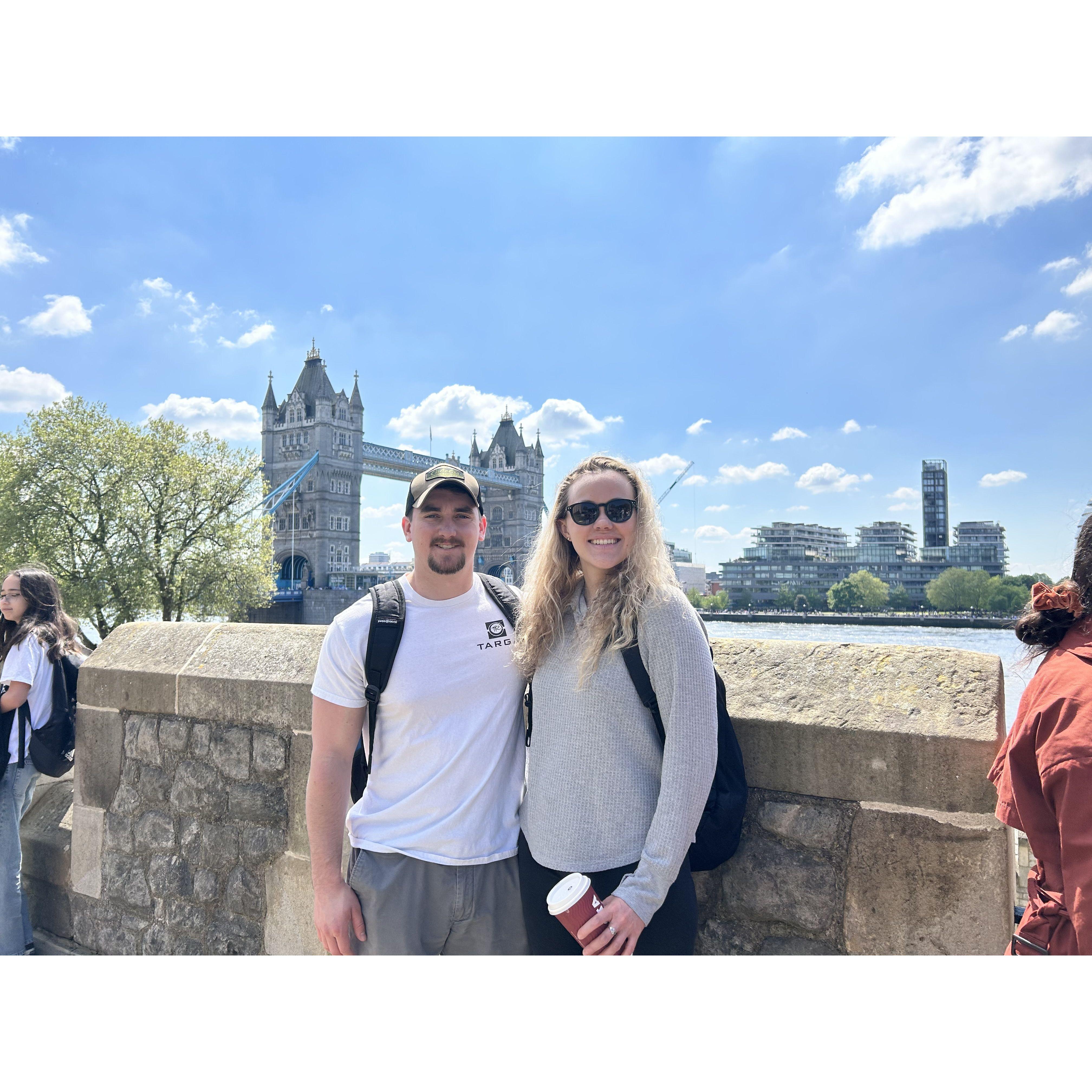 The Tower of London when we went to the UK in 2024.