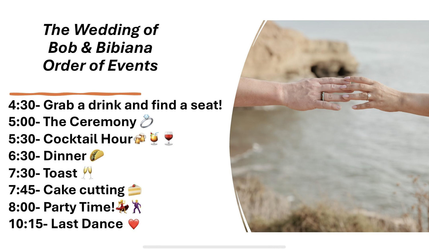 The Wedding Website of Bob Kinney and Bibiana Ortiz