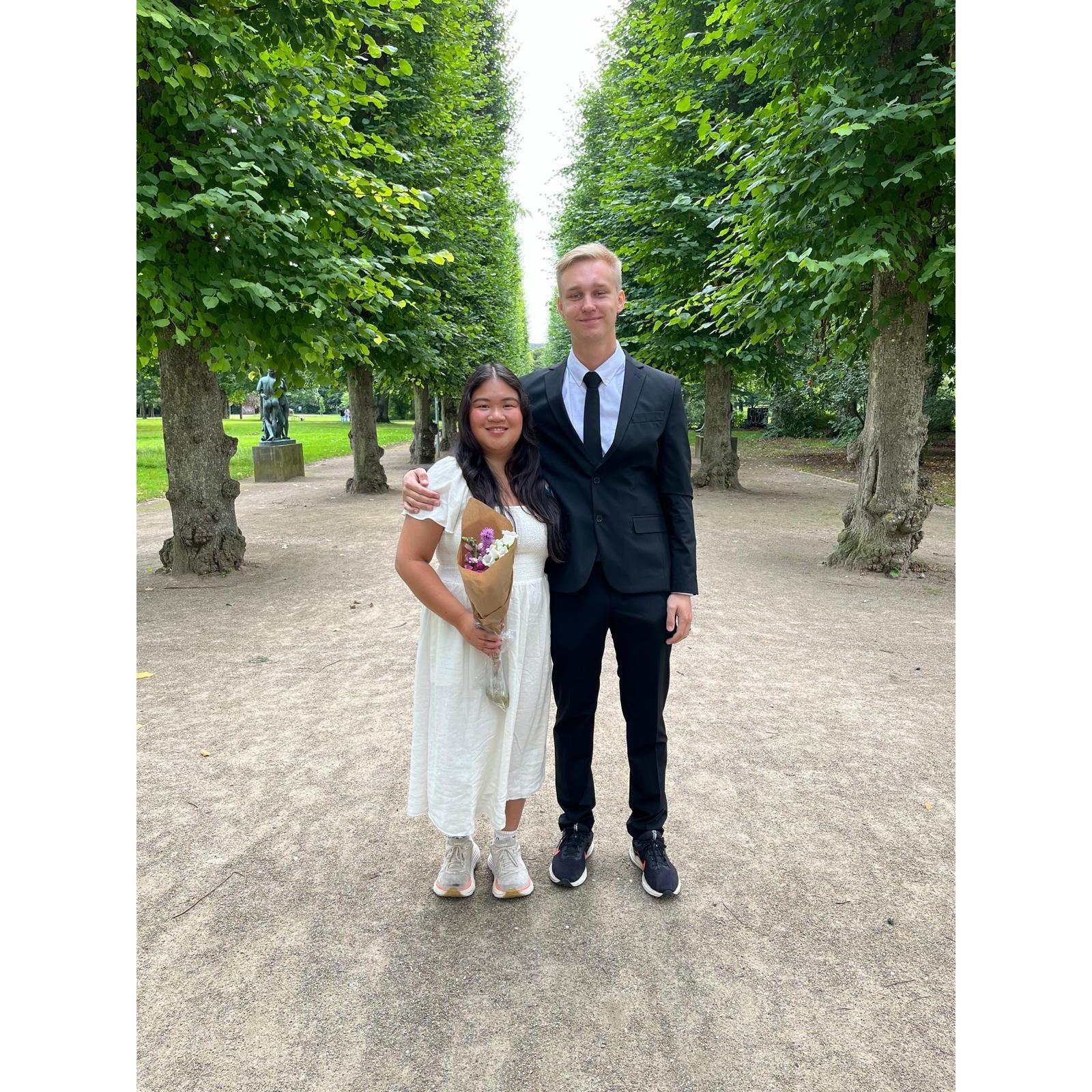 On our way to tie the knot. 13th of August 2024