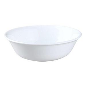 Livingware Winter Frost White Soup Bowl, 18 Oz (Pack of 6)