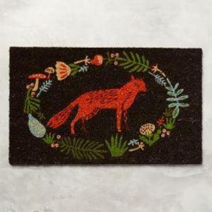 Ringed Fox Doormat