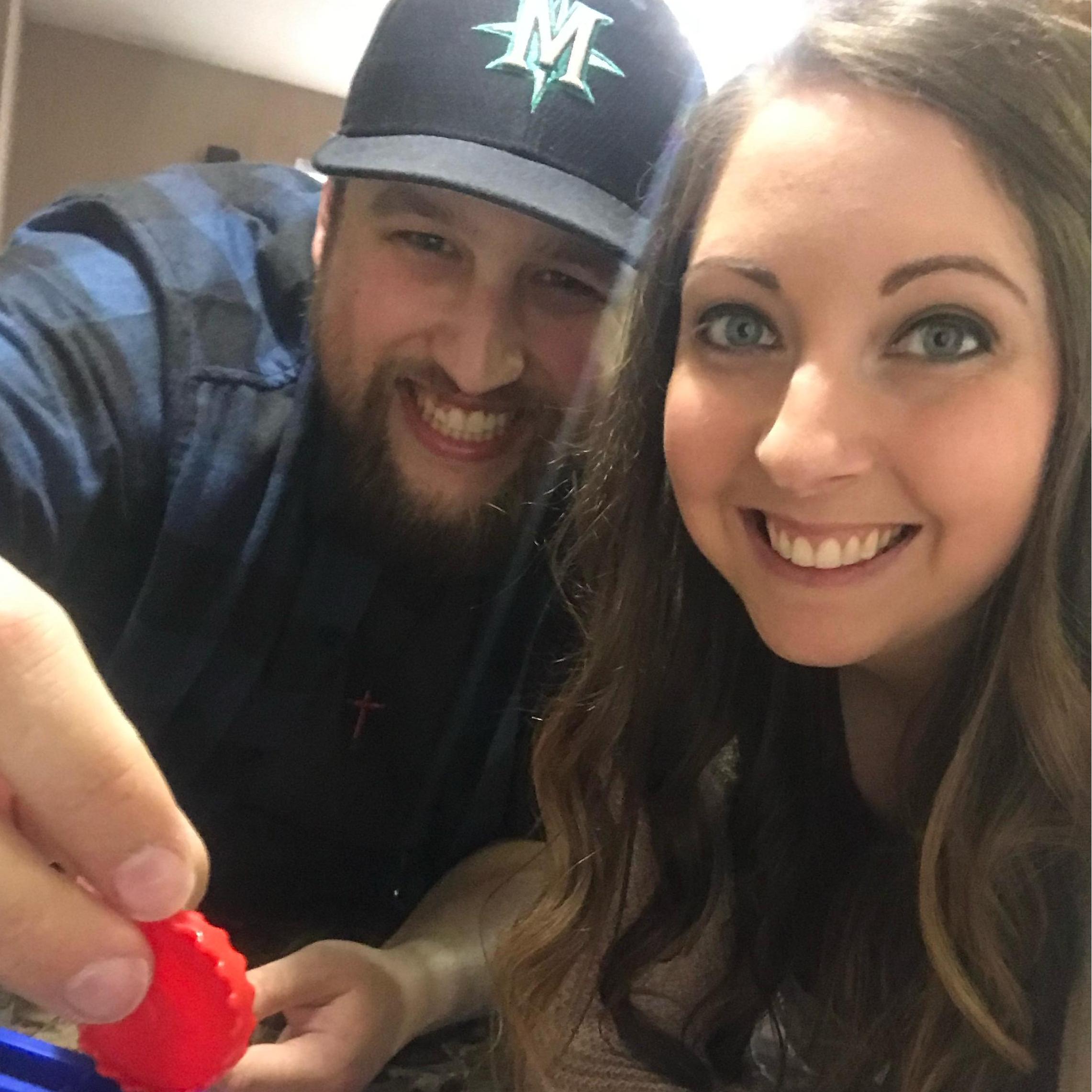 When lockdown started we decided to make the best of it and started at home bar crawls/game nights! This was our first one. We had different “bars” set up in each room with matching games.