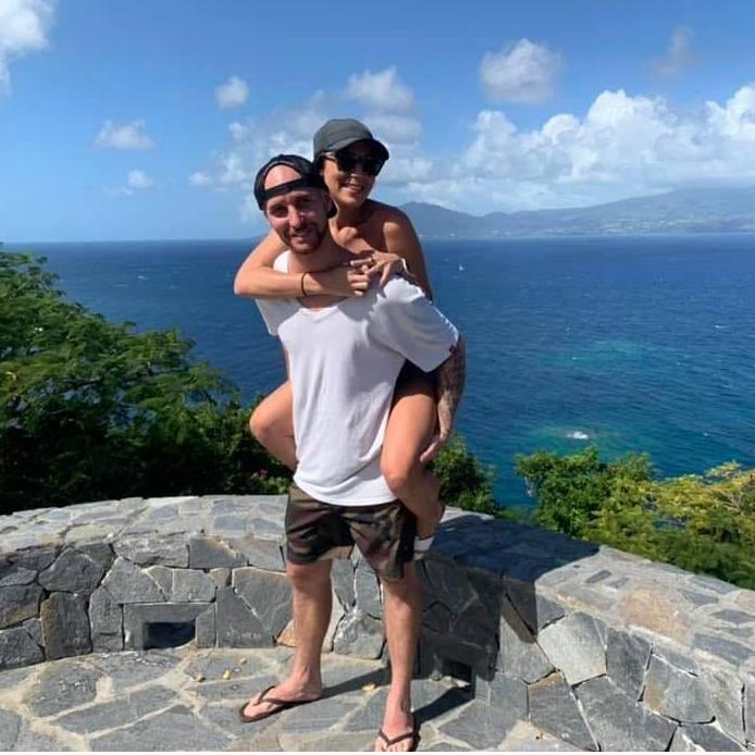 Guadeloupe and Les Saintes trip. Guadeloupe is a French island in the Caribbean. This is where Morgann was born. December, 2019