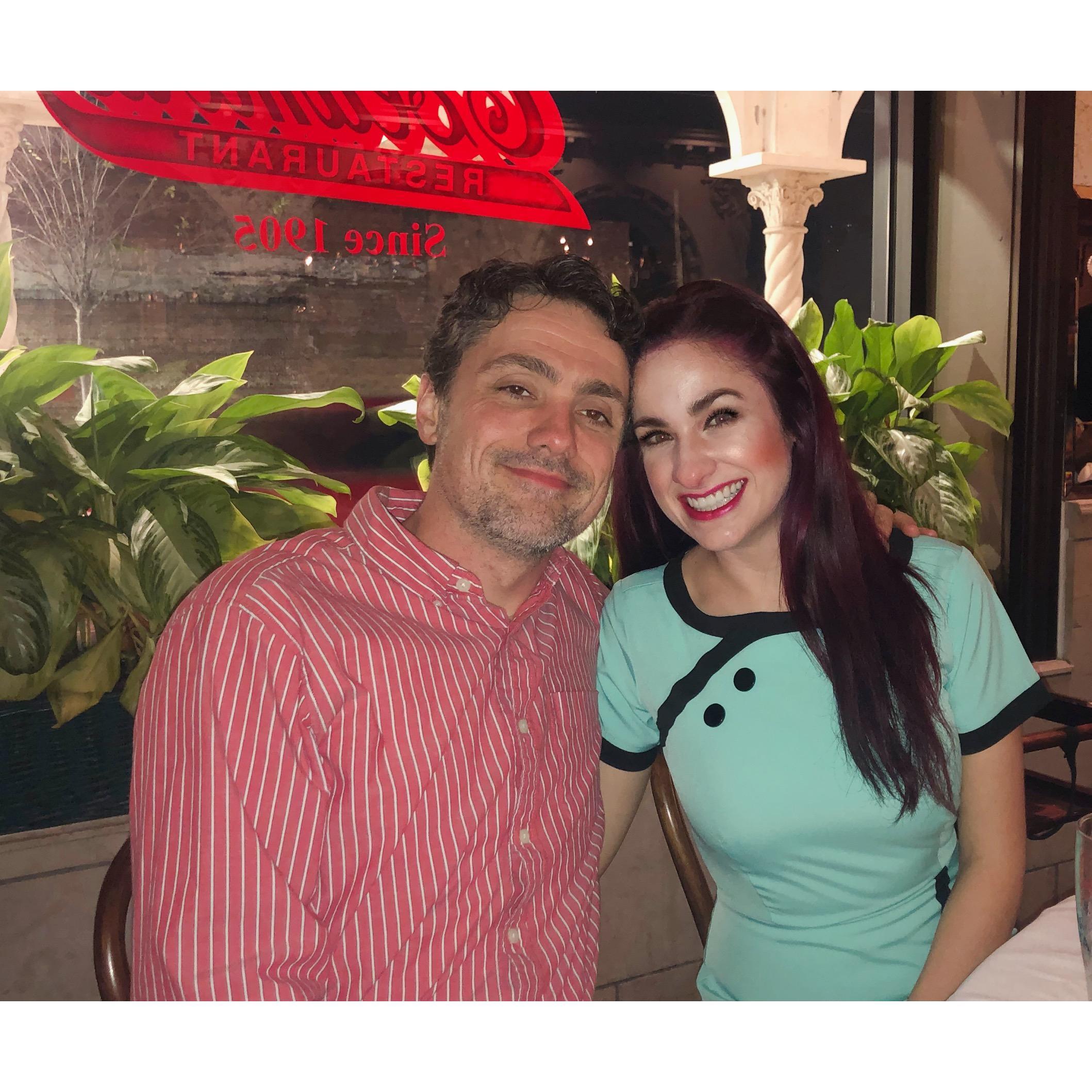Kate's birthday at Columbia restaurant.