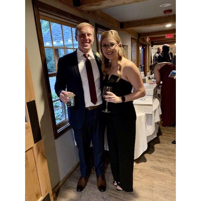 The start of many weddings attended together!