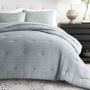 ienjoy Home Waffle Textured Comforter Sets - Macy's