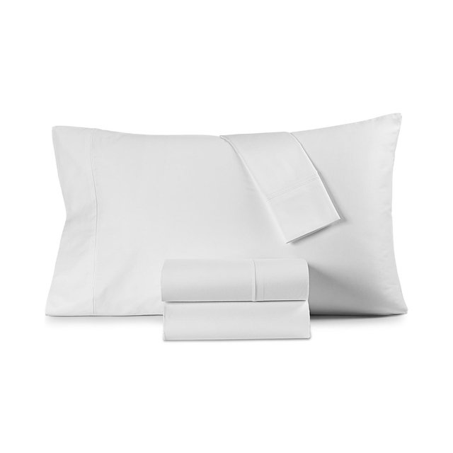 Hotel Collection 525 Thread Count Egyptian Cotton 3-Pc. Sheet Set, Twin, Exclusively at Macy’s