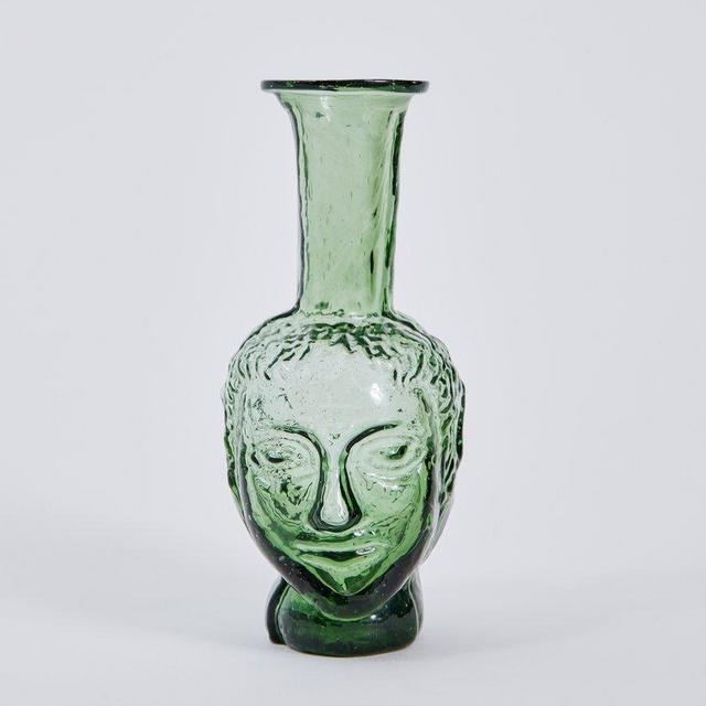Vase Tete in Olive