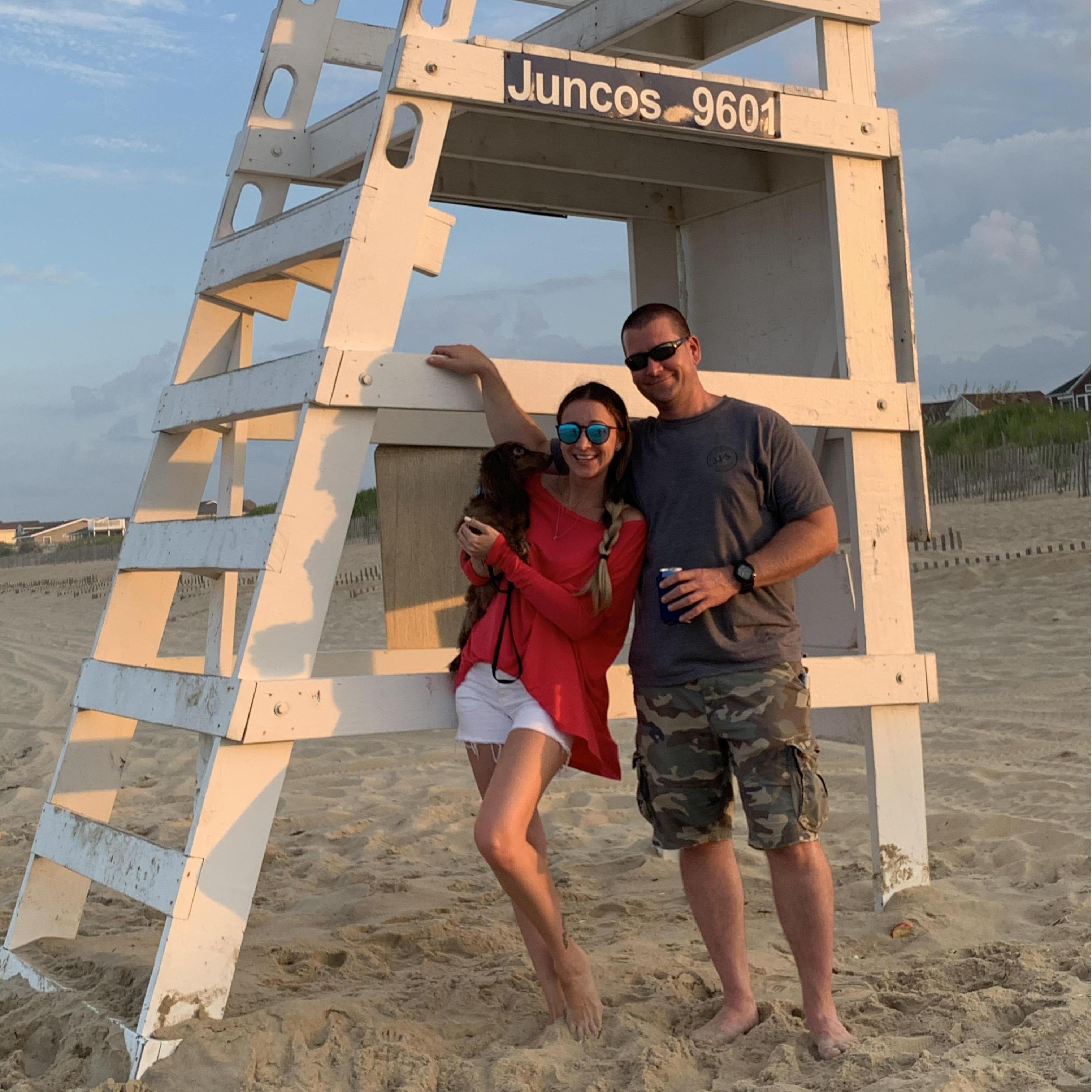Our first trip together to the Outer Banks, NC - a place Brendan has been visiting for years.