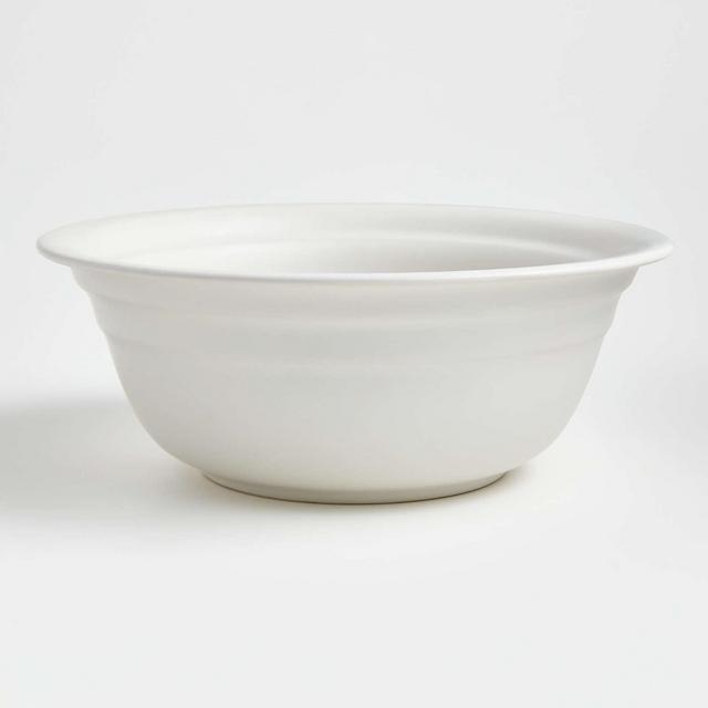 Jamesware White Serving Bowl