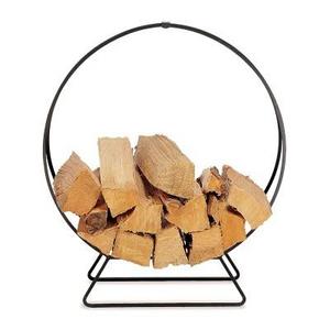Log Hoops, Black, 36"
