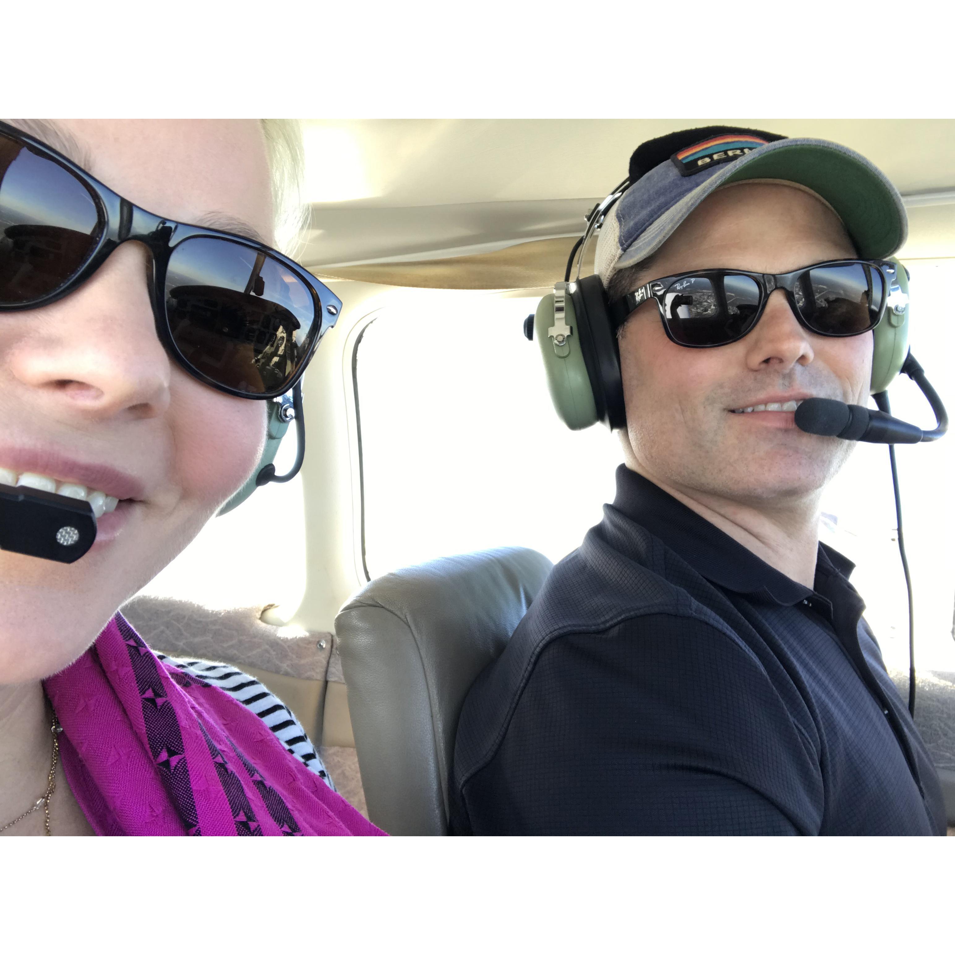 Obligatory flight pic.