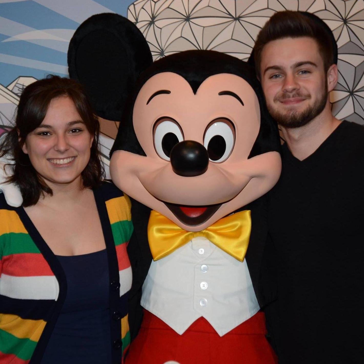 First time meeting Mickey together.