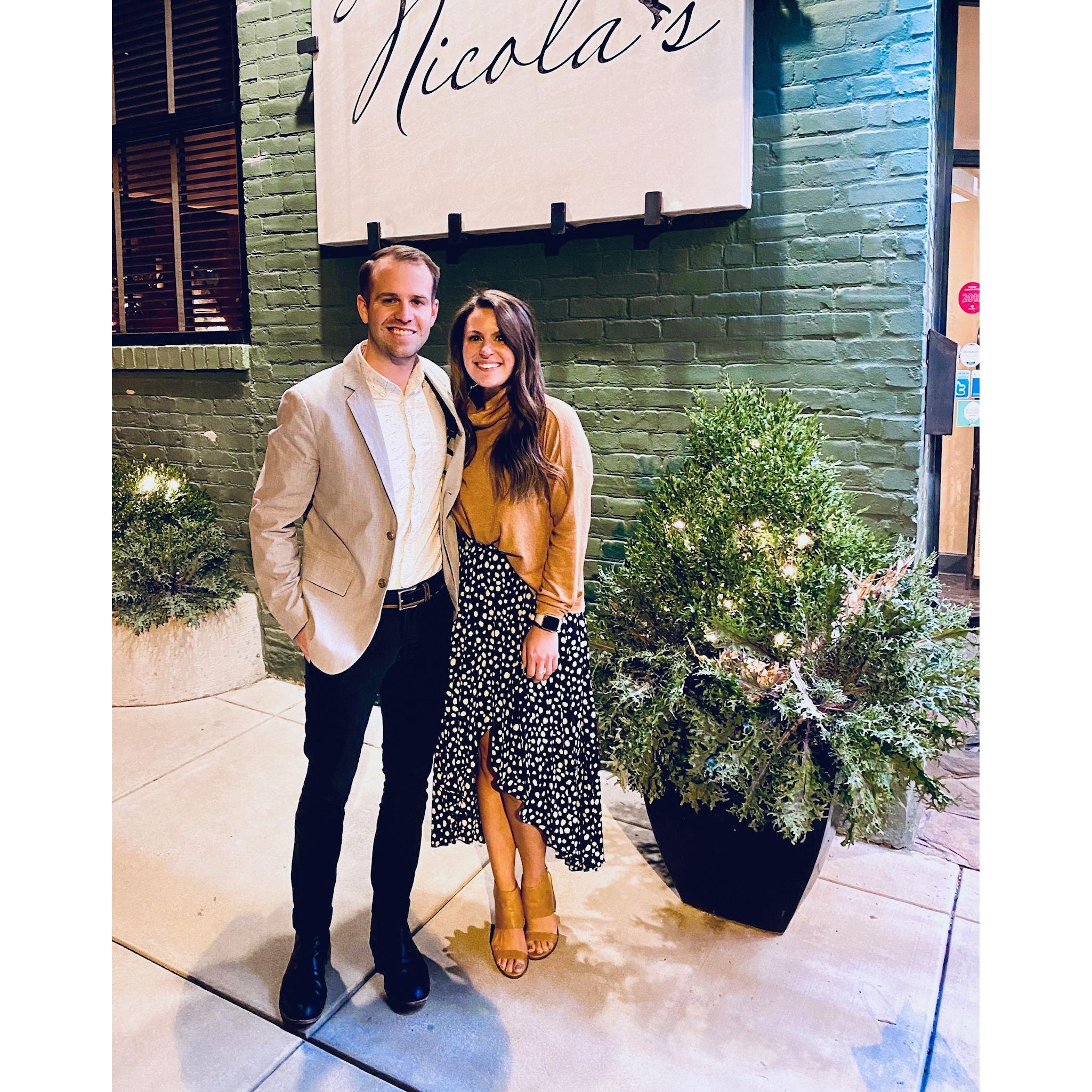 first anniversary dinner