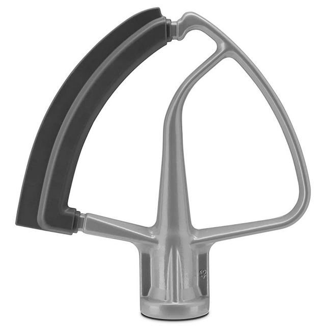 KitchenAid KFE5TS Subtle Silver Flex Edge Beater for KitchenAid 4.5 and 5 Quart Tilt-Head Stand Mixers