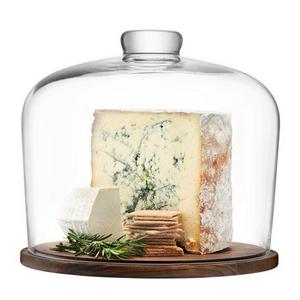 LSA City Dome with Walnut Base, 11"