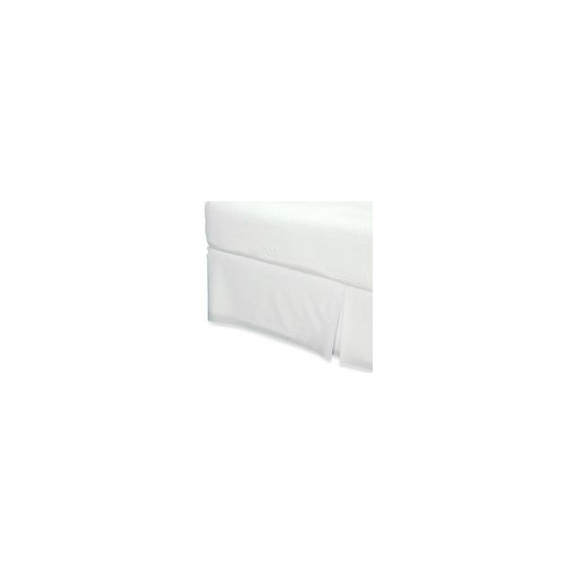 Smoothweave™ 14-Inch Tailored Queen Bed Skirt in White