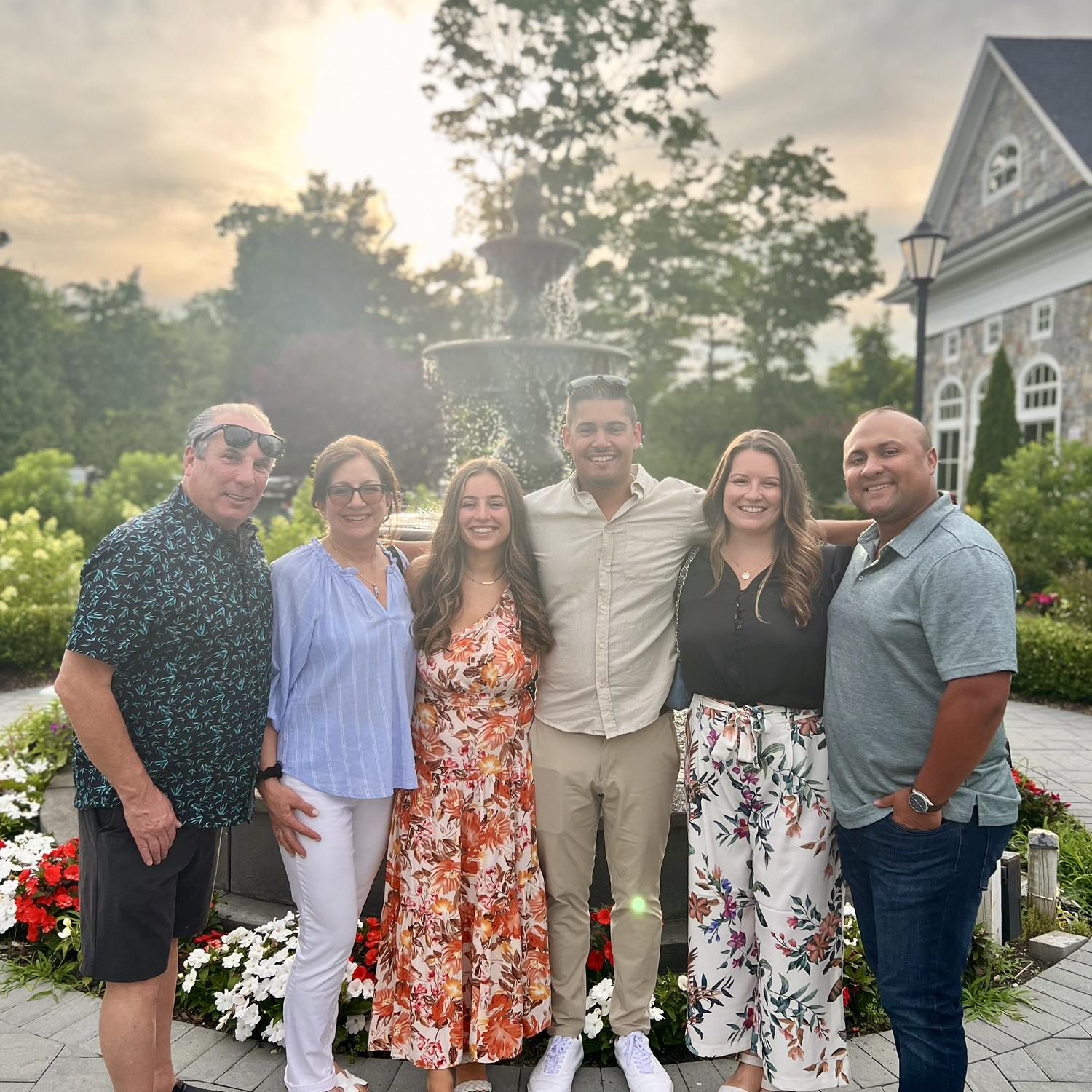 One of our many road trips to New York to see the Ferrara's. We love a Long Island Summer!