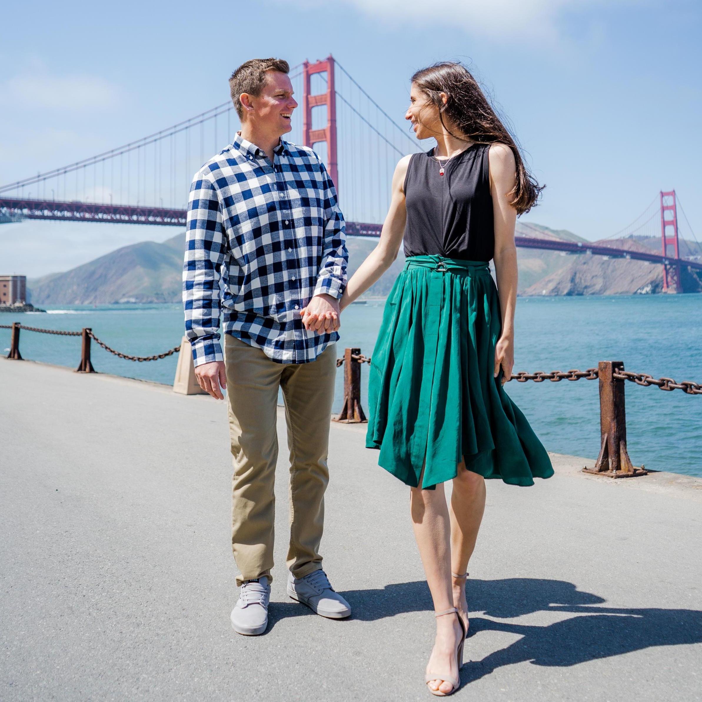 Some of our favorites from our engagement photo session in San Francisco with the incredibly talented Emily Haring! (April 2021)