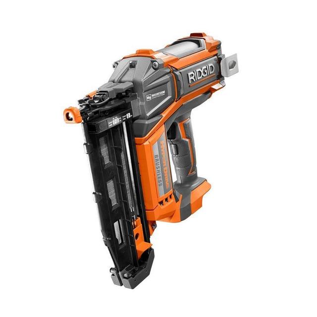 Ridgid HyperDrive 16 Gauge 18v Brushless 2-1/2 In. Straight Finish Nailer