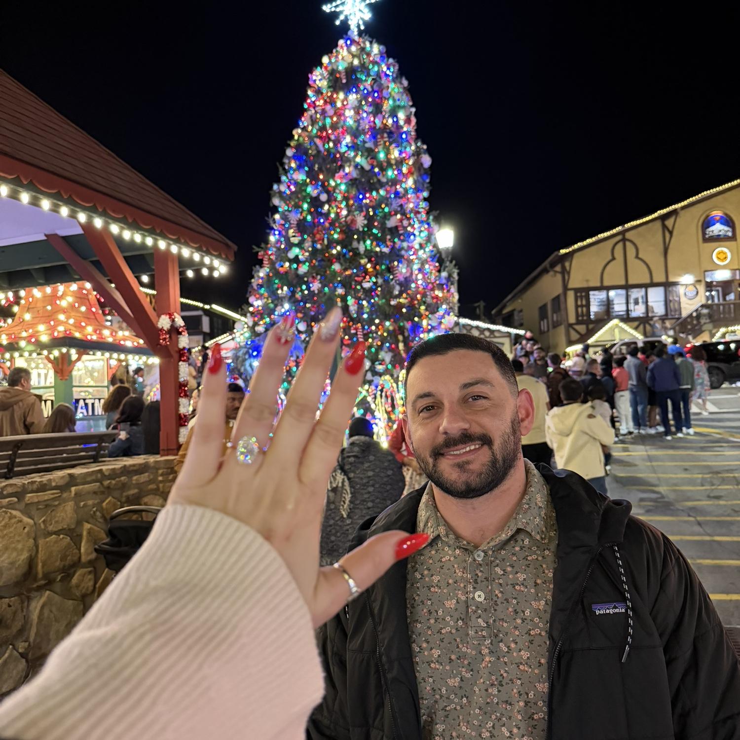 I said "Yes!" in Helen, GA