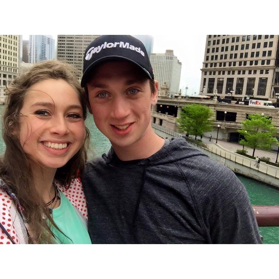 First trip to Chicago together (2015)