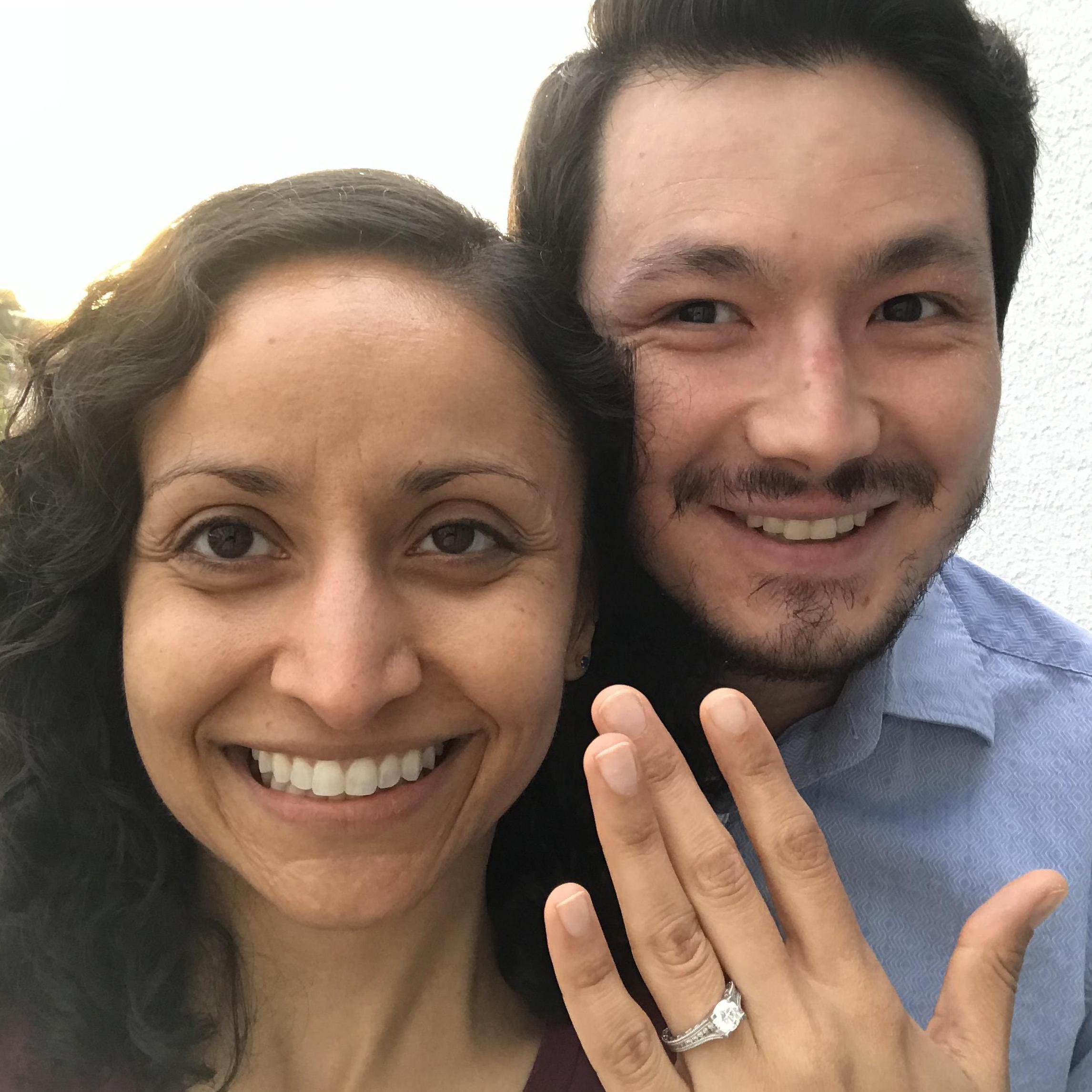 Gratuitous engagement (& ring) pic!