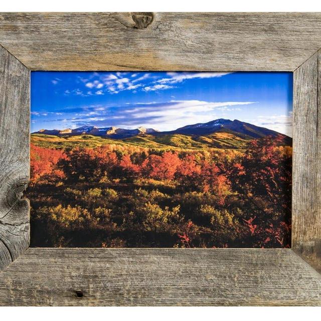 MyBarnwoodFrames - Rustic Reclaimed Barnwood 16x20 Inch Picture Frame (2 Inch Frame Width)