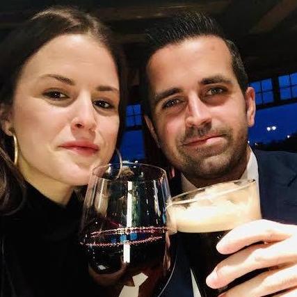 Typical combo - Wine & Guinness. 

Thanksgiving 2018