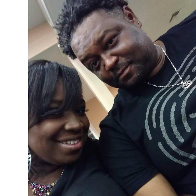 Got my ace, my ride or die, my side piece, my love, my rock my everything riding with me!! I love this man.