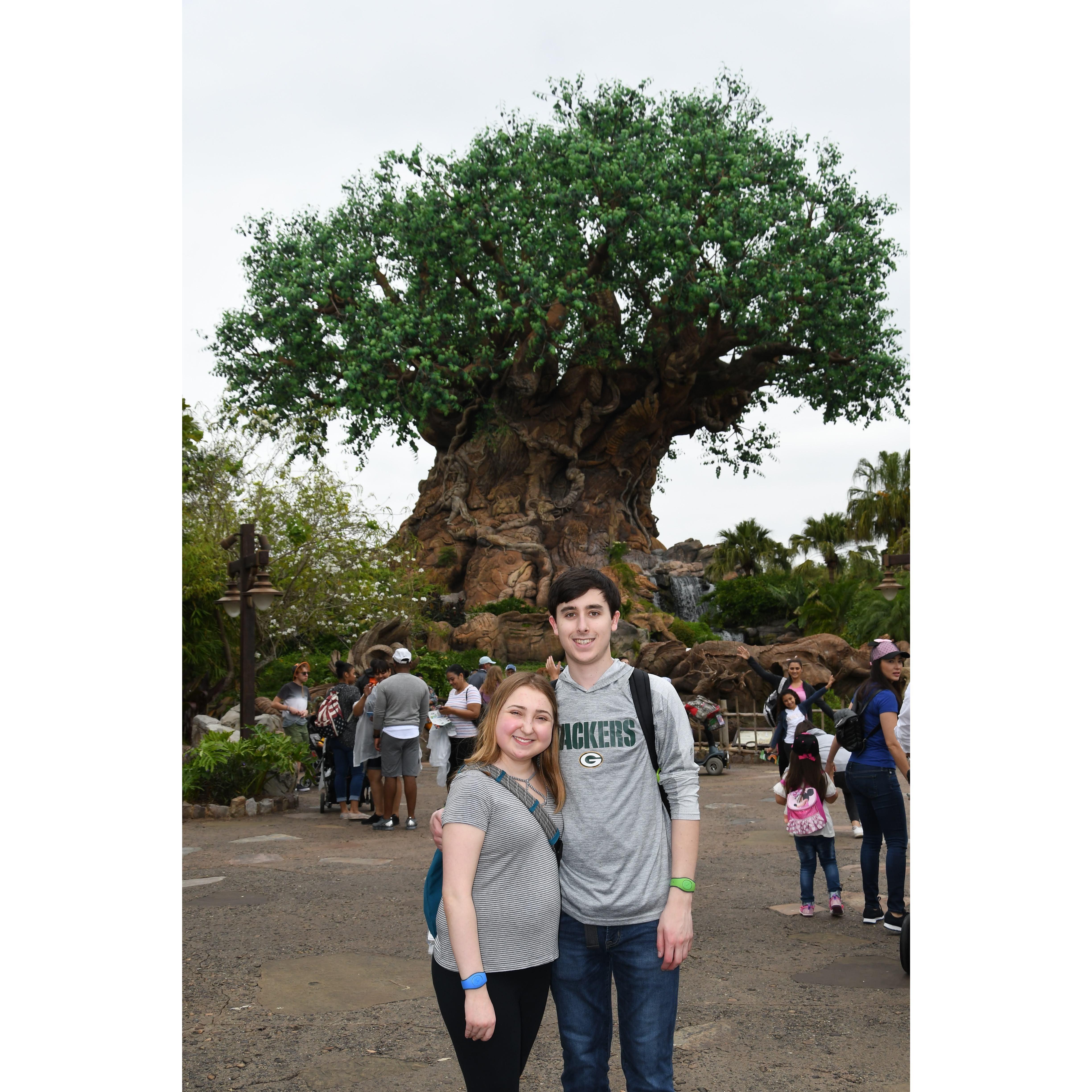 Disney World our first big vacation together-Spring Break 2019