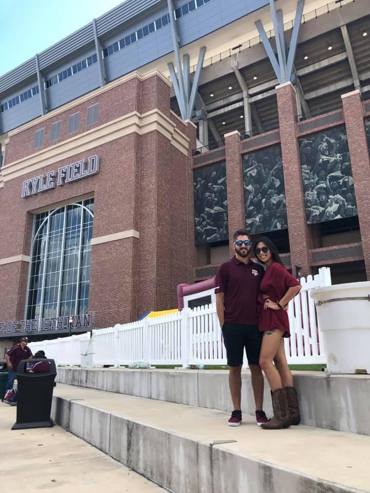 November 2018 - First Aggie Game 👍