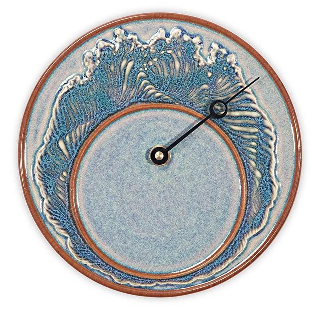 Georgetown Pottery Tide Clock - Purple Wave