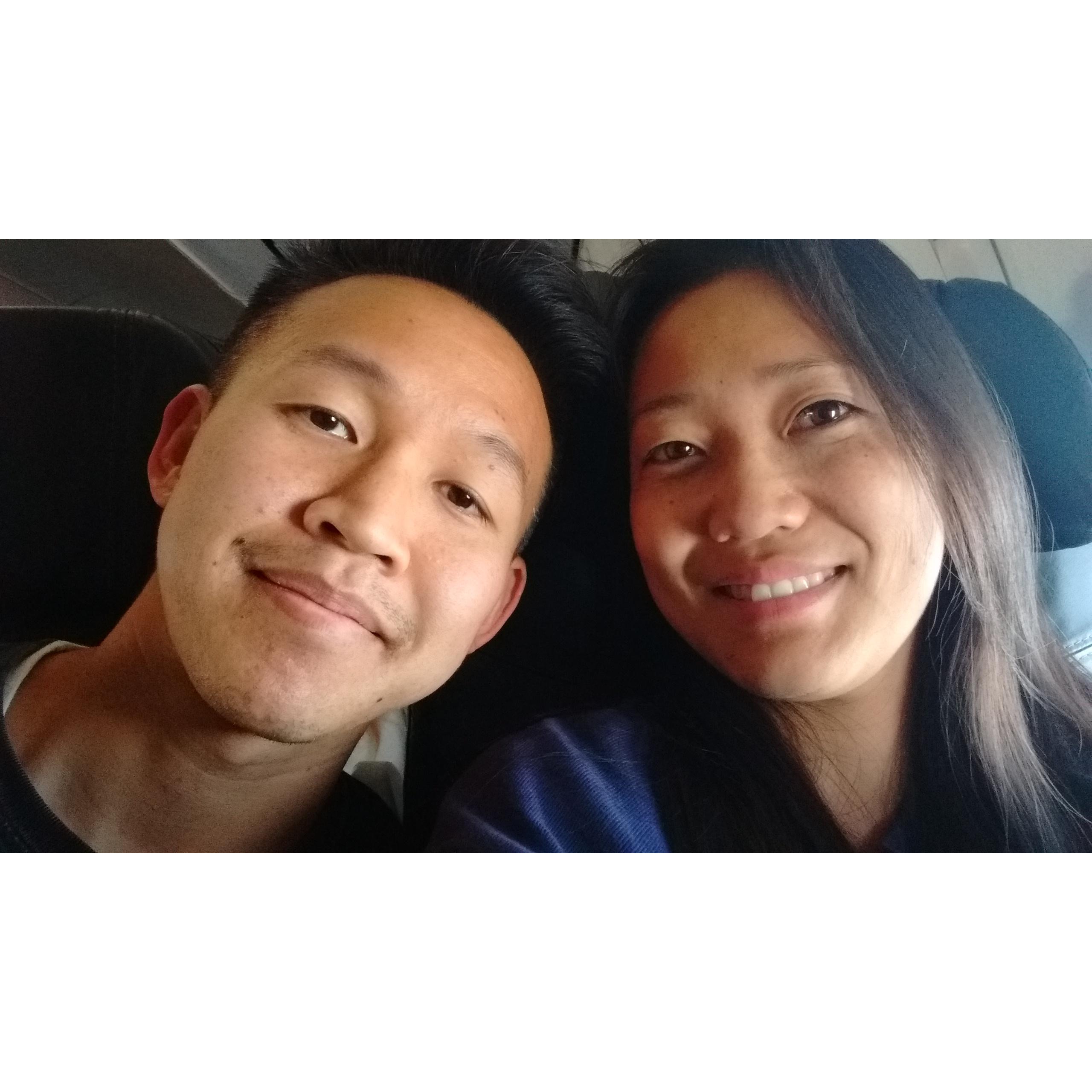 Our first time flying to Seattle for the weekend
 05/15/2016