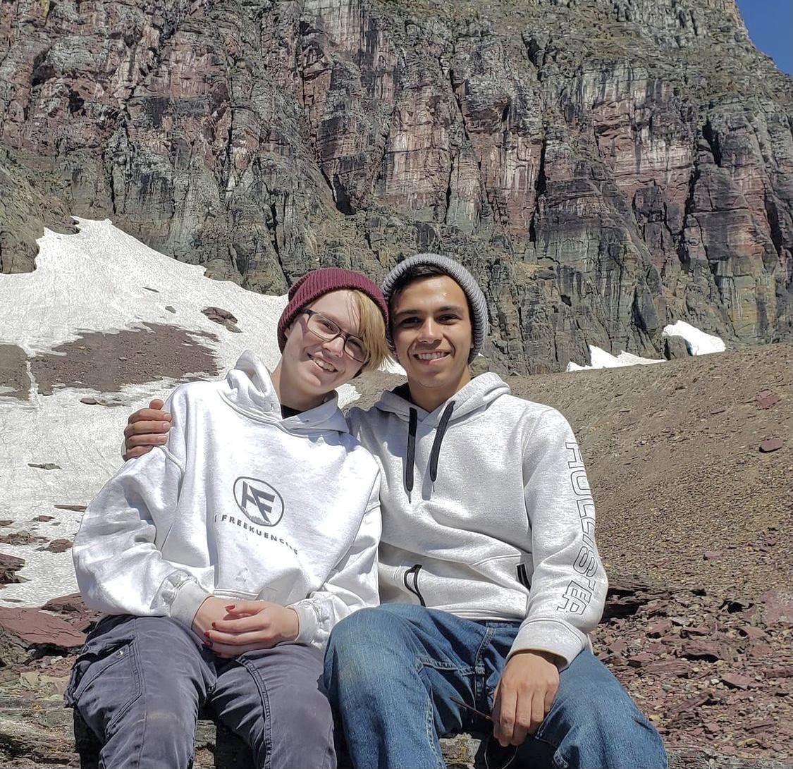 Hiking to the Hidden Lake at Glacier Park