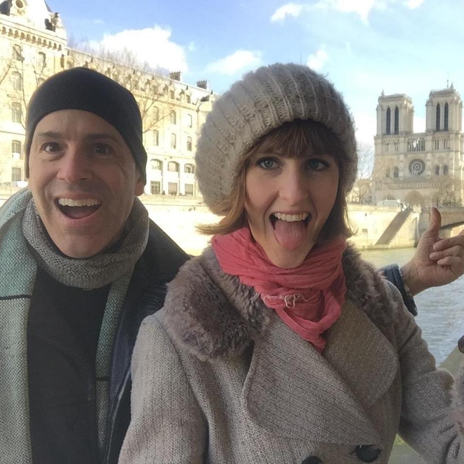 On our trip to Paris in March 2017