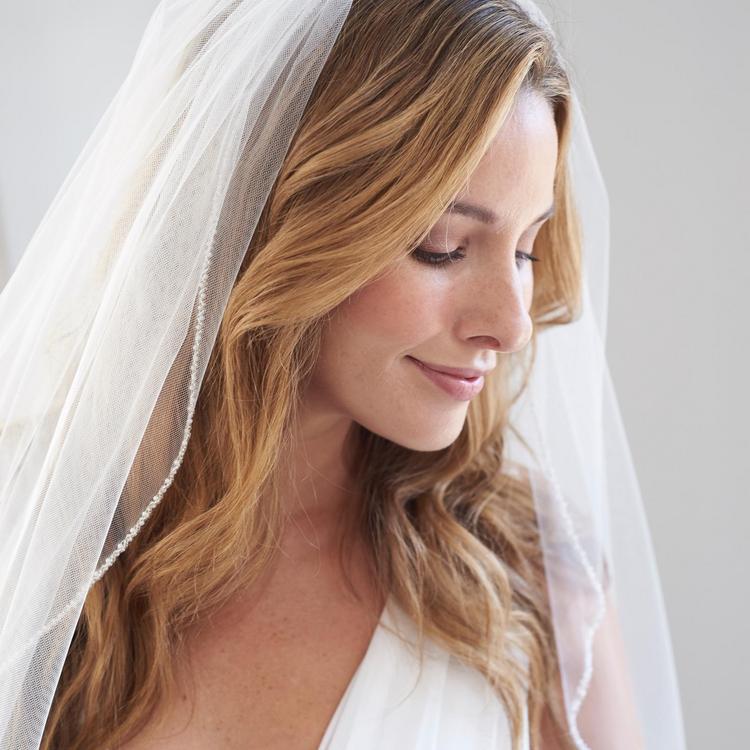 Dareth Colburn Makenna Pearl Bridal Veil Zola Images, Photos, Reviews