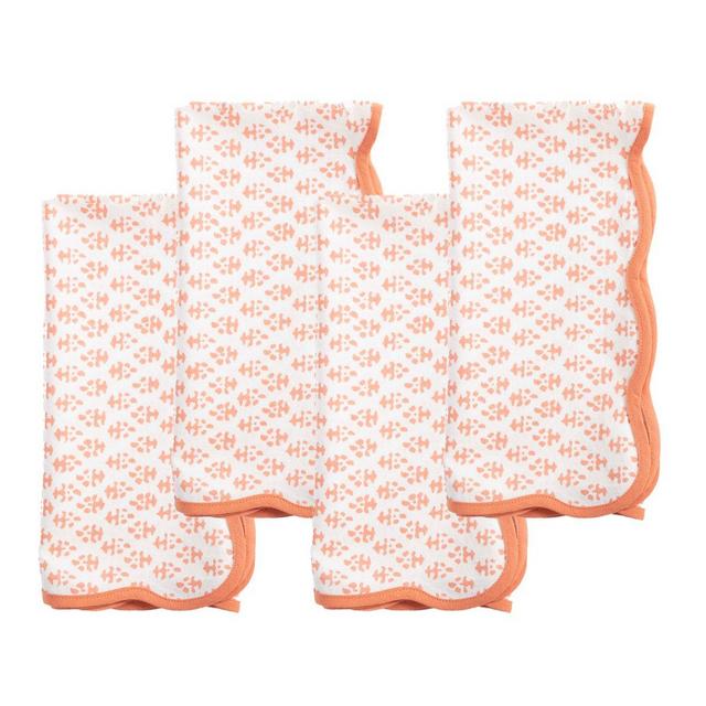 Batik Napkins Coral, Set of 4