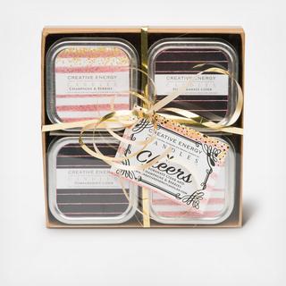Cheers Soy Lotion Candle Gift Set
