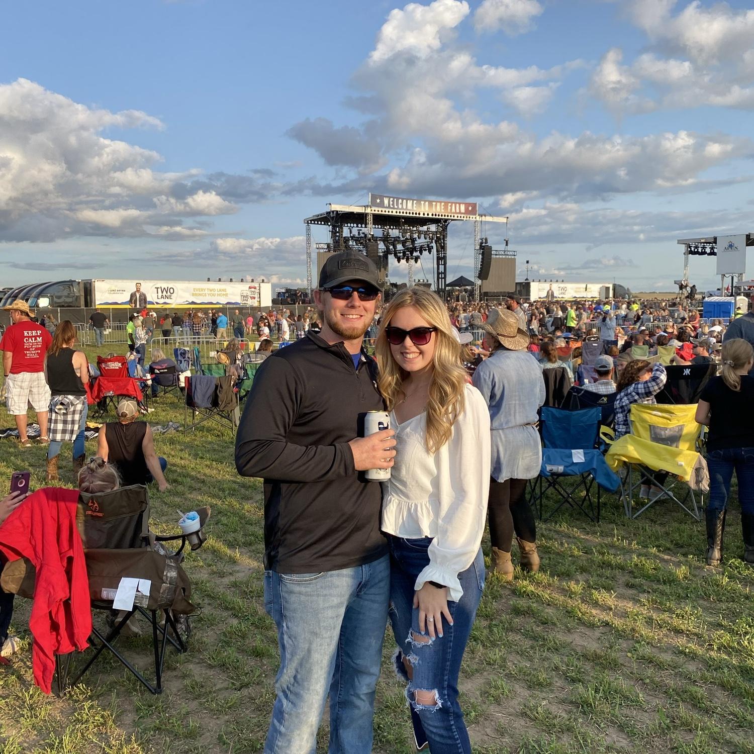 Our first concert together! Luke Bryan September 9th, 2021