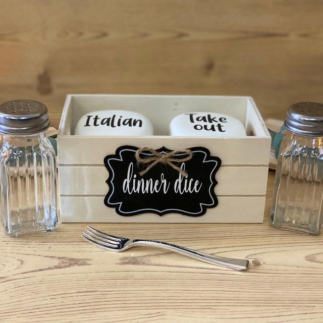 Dinner Dice, Decisions, Food, Fun Gift,...