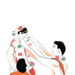 Maalai Matral: Exchanging Garlands
