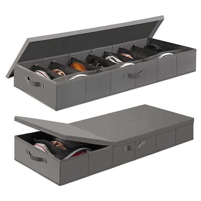 Mini Two-tier Organizer With Dividers Frost/gray - Madesmart : Target