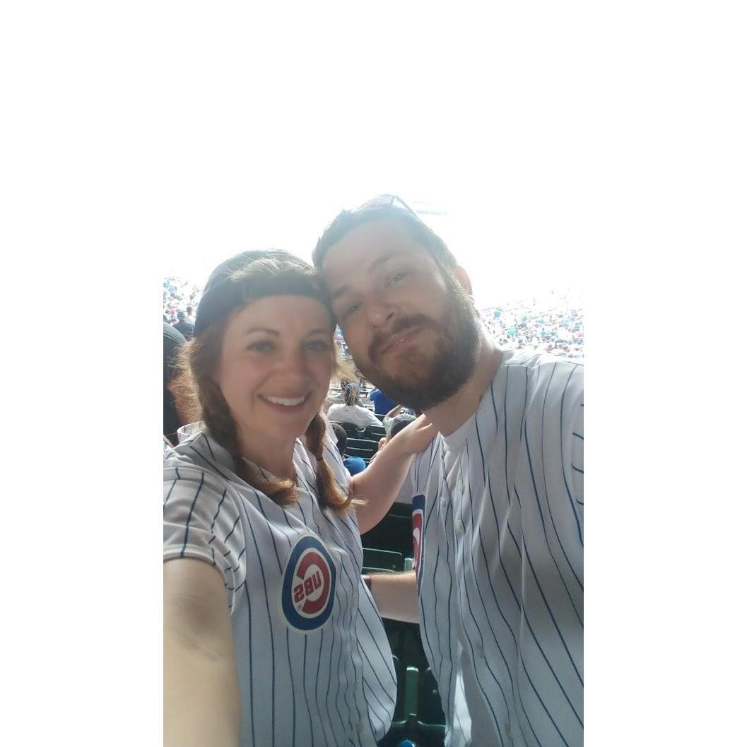 Cubs game in Chicago