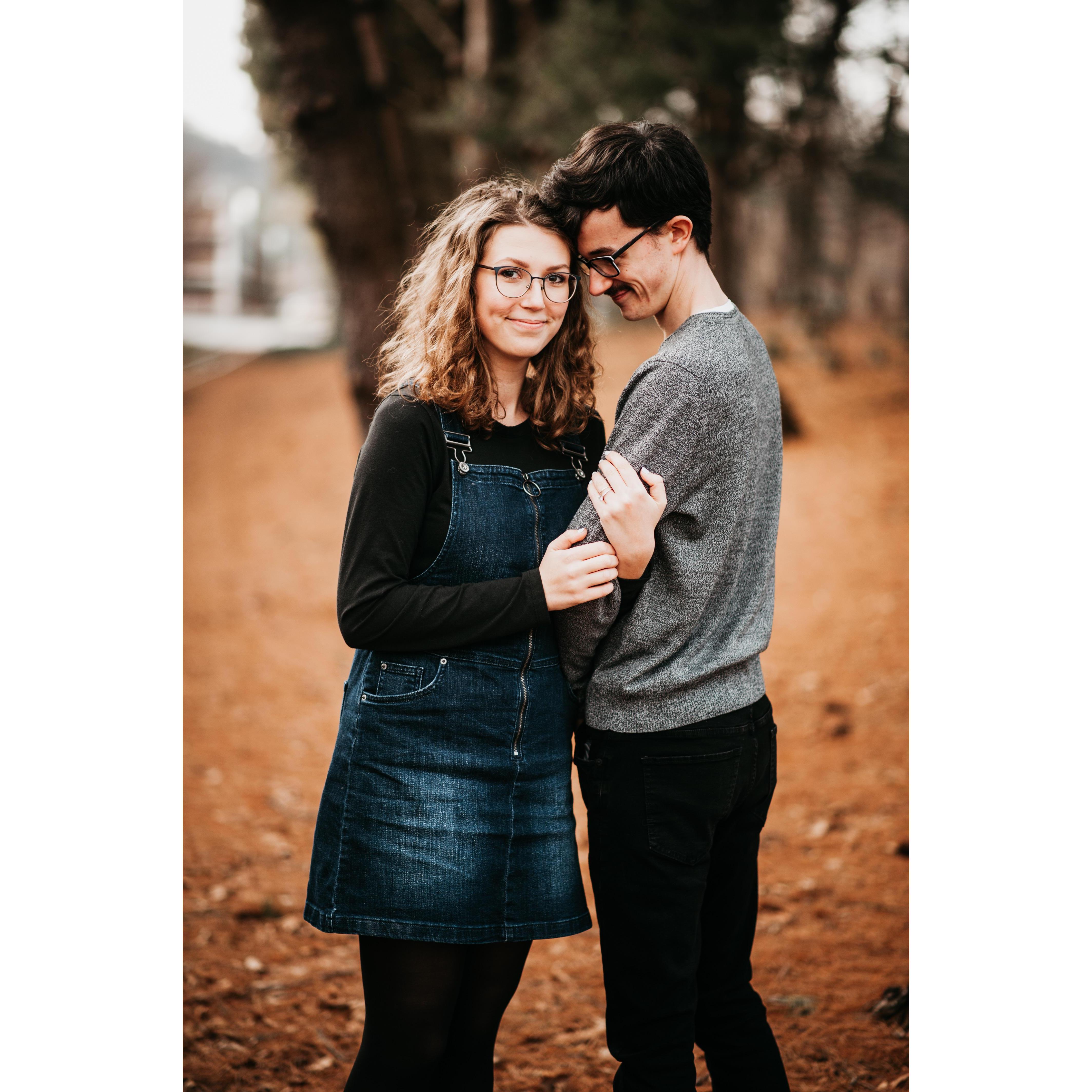 Photos from our engagement session!