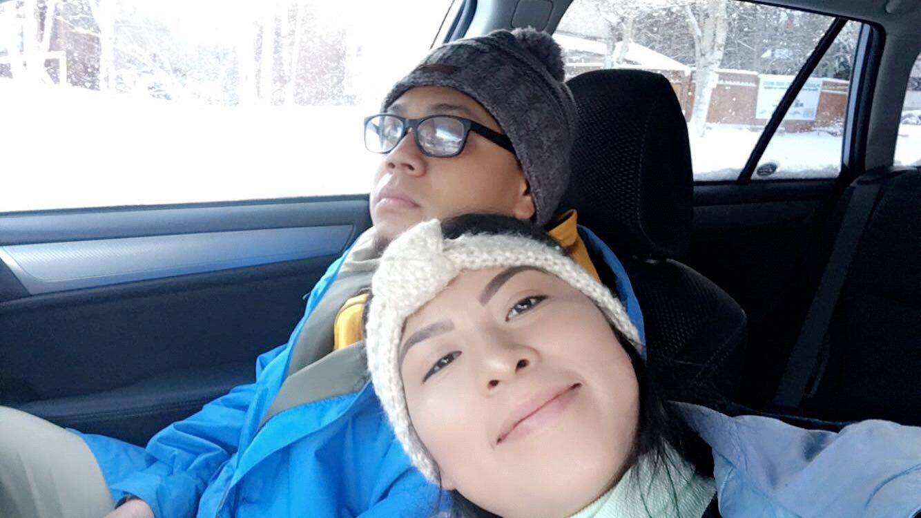 Traveling around the world with you is the best. Here is when we went to Alaska !